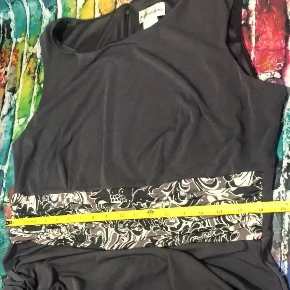 Drapers & Damon dress plus size 18W dark gray - Picture 9 of 12